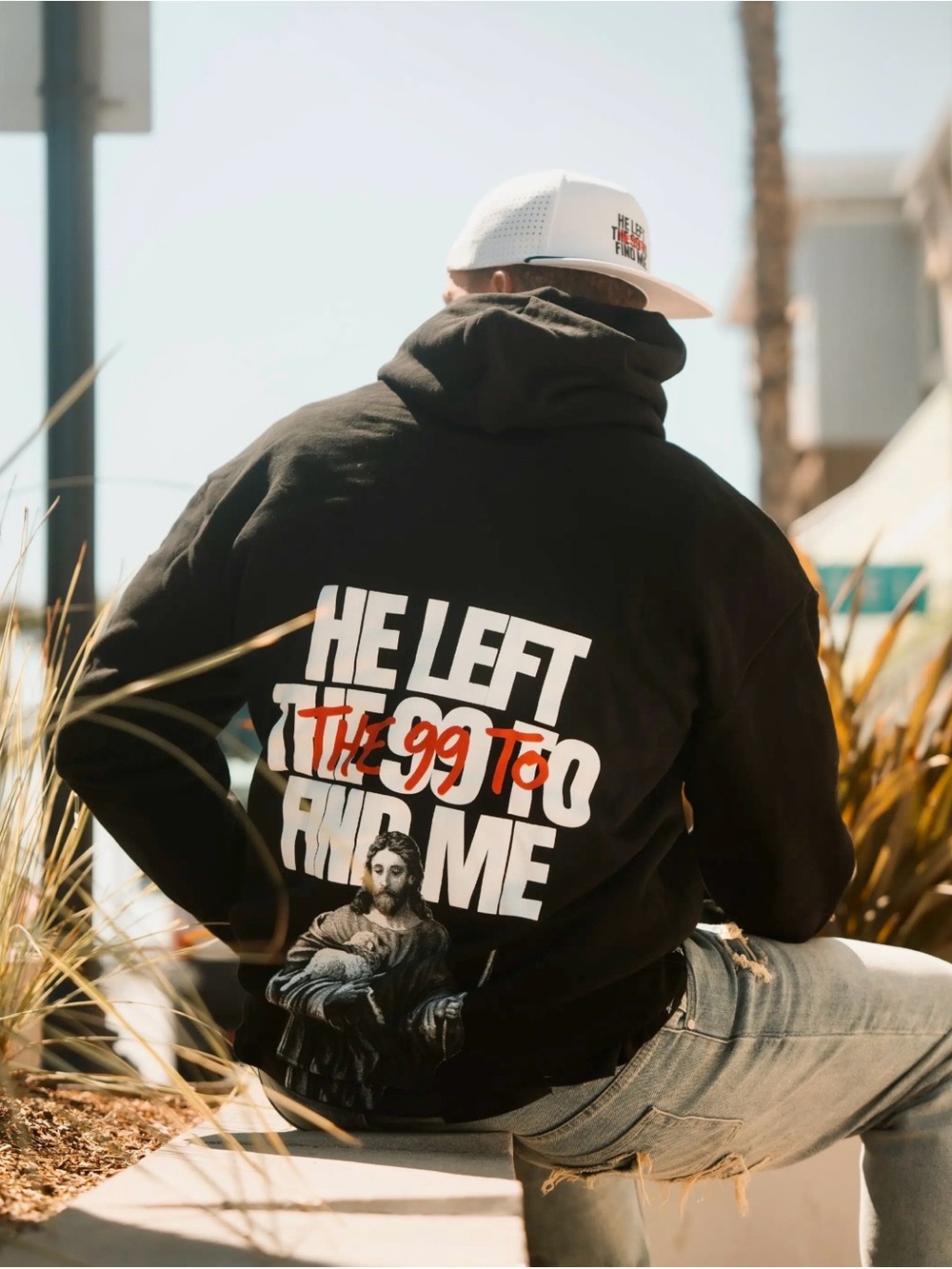 I Am the 100 Hoodie - Picture 3 of 7